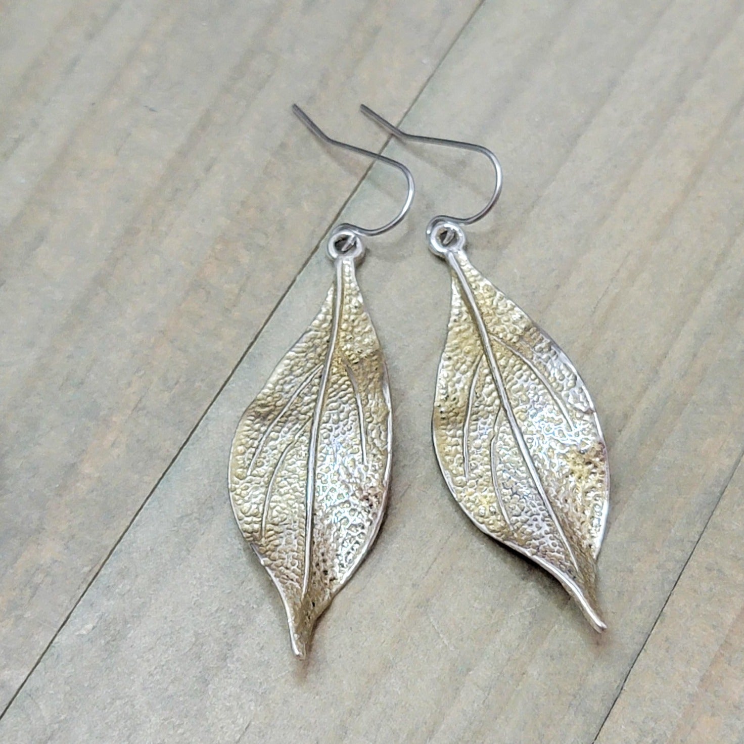 Full Rope Filigree Leaf Earrings | Dalia