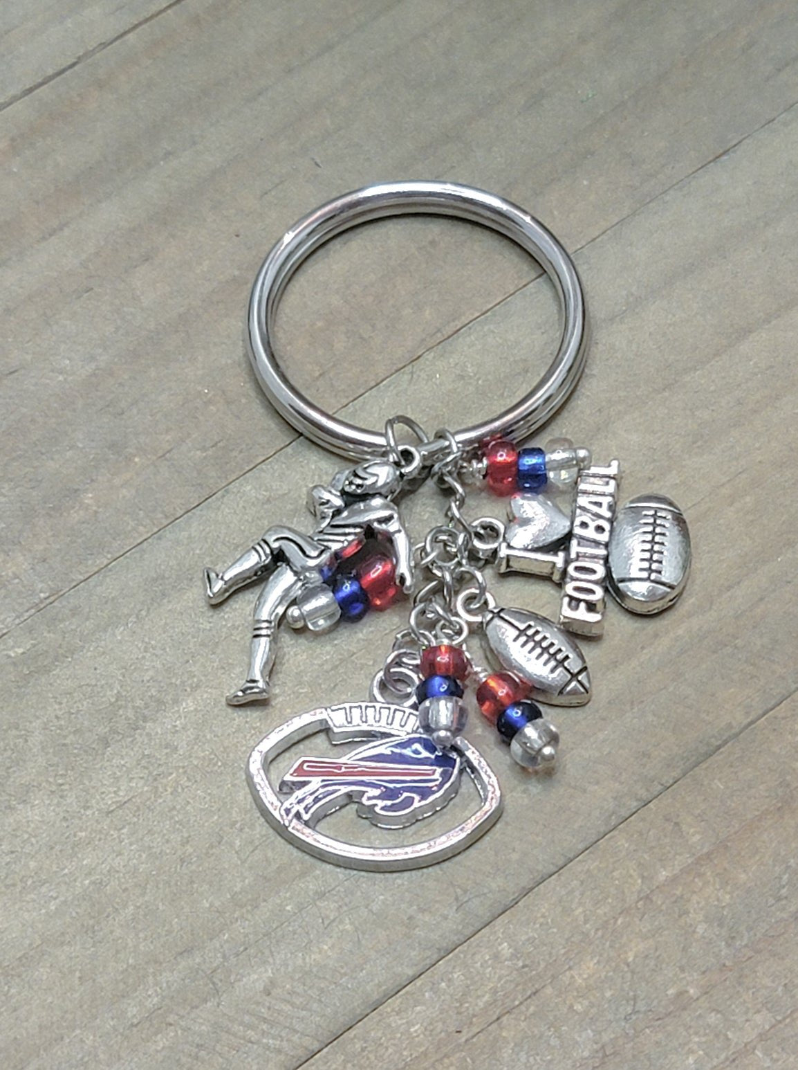 Buffalo Bills Keychain, Nicki Lynn Jewelry 